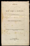1836/1854 Two Different Original Period Copies Of Speeches Given Before Congress 