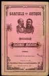 1880 Garfield and Arthur Presidential Campaign Song Book 