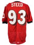 1998 Joel Steed Pittsburgh Steelers Game Worn AFC Pro Bowl Jersey (MEARS LOA)