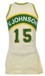 1979-82 Vinnie Johnson Seattle Supersonics Game Worn Home Jersey (MEARS LOA)
