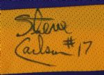 2000's Hanson Brothers Slapshot Signed Charlestown Chiefs Hockey Jersey (JSA)