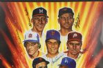 1990 300 Game Winner Signed 20 x 26 Framed Ron Lewis Lithograph w/ Warren Spahn, Tom Seaver, Nolan Ryan & More (JSA) 334/1000