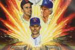 1990 300 Game Winner Signed 20 x 26 Framed Ron Lewis Lithograph w/ Warren Spahn, Tom Seaver, Nolan Ryan & More (JSA) 334/1000