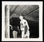 1953 Johnny Antonelli Milwaukee Braves 3 3/8" x 3 1/2" Original B/W Photo