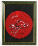 2000s Orange County Choppers Signed 12" x 15" Framed Display (JSA)