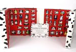 1996 101 Dalmatians McDonalds Happy Meal Collector Toy Set - Lot of 101 with Display/Storage Case (McDonalds COA)