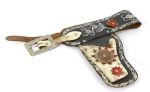 1940s circa Roy Rogers Leather Youth Gun Belt & Holster Set