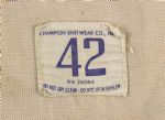 1960's (late) Champion White Durene #17 Game Worn Football Jersey (MEARS LOA)