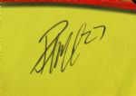 2011-14 Paul Menard NASCAR Signed Crew Worn Shirt (MEARS LOA/JSA)