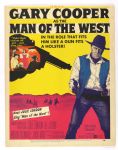 1958 Man of the West Gary Cooper Original 14" x 18" Movie Poster 58/403