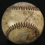 1936-43 Wilson Official Pacific Coast League William C. Tuttle Game Used Baseball (MEARS LOA)