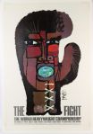 1971 (March 8) Muhammad Ali Joe Frazier 30" x 44" Heavyweight Title Bout Closed Circuit Poster 