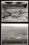 1940's-50's Military Aviation Photography Collection - Lot of 6 w/ Charles Lindbergh PSA Type IV Photo
