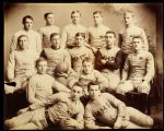 1900s circa MHS Football 10" x 13" Mounted Team Photo