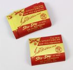 1960s Ted Williams Boston Red Sox Sta-Dry Rainwear Label (10)