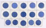 1960 Armour Baseball Player Coins - Lot of 15 w/ Ernie Banks, Gus Triandos, Frank Malzone & Del Crandall
