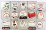 1950s-2000s Baseball Collection - Lot of 26 w/ Signed, Game Used, Commemorative, Fotoball & More (MEARS LOA)