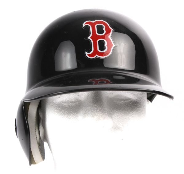 2009 Jed Lowrie #11 Boston Red Sox Regular / Postseason Game Worn Batting Helmet (Steiner/MEARS LOA)