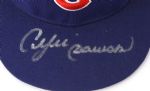 1989-92 Andre Dawson Chicago Cubs Signed Game Worn Cap & Batting Gloves - Lot of 3 (MEARS LOA/JSA/Player LOA)