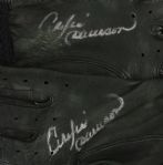 1989-92 Andre Dawson Chicago Cubs Signed Game Worn Cap & Batting Gloves - Lot of 3 (MEARS LOA/JSA/Player LOA)