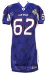 2003 Jeremy Newberry San Francisco 49ers Game Worn NFC Pro Bowl Jersey (MEARS LOA)
