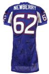 2003 Jeremy Newberry San Francisco 49ers Game Worn NFC Pro Bowl Jersey (MEARS LOA)