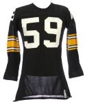 1976-79 Jack Ham Pittsburgh Steelers Game Worn Jersey W/ 19 Documented Team Repairs (MEARS A10 / Jack Ham LOA)