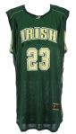 2000-02 circa LeBron James St. Vincent St. Mary Fighting Irish Game Worn Road Jersey (MEARS LOA)