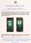 2000-02 circa LeBron James St. Vincent St. Mary Fighting Irish Game Worn Road Jersey (MEARS LOA)