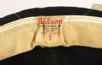 1972-73 Warren Spahn Cleveland Indians Signed Game Worn Cap (MEARS LOA/JSA)