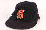 1983-84 Larry Herndon Detroit Tigers Game Worn Cap (MEARS LOA)