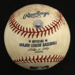  2005 (June 12) New York Mets Los Angeles Angels of Anaheim Shea Stadium Game Used OML Selig Baseball (MEARS LOA/MLB & Steiner Holograms)