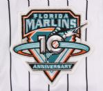 2003 Josh Beckett Florida Marlins Game Worn Home Jersey (MEARS LOA)