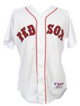 2003 Nomar Garciaparra Boston Red Sox Game Worn Home Jersey (MEARS LOA)