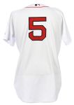 2003 Nomar Garciaparra Boston Red Sox Game Worn Home Jersey (MEARS LOA)