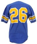 1960's circa UCLA Bruins Styled #26 Blue Durene Football Jersey (MEARS LOA)