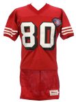 1994 (October 23) Jerry Rice San Francisco 49ers Game Worn Home Jersey (MEARS A10 / Team LOA)