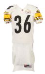 2000 Jerome Bettis Pittsburgh Steelers Game Worn Road Jersey (MEARS LOA)