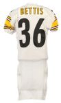 2000 Jerome Bettis Pittsburgh Steelers Game Worn Road Jersey (MEARS LOA)