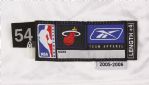 2005 (October 14) Earl Barron Miami Heat Preseason Game Worn Jersey w/ PR05 Patch (MEARS LOA)