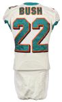 2012 (December 2) Reggie Bush Miami Dolphins Game Worn Home Jersey (MEARS A10 / Team COA)