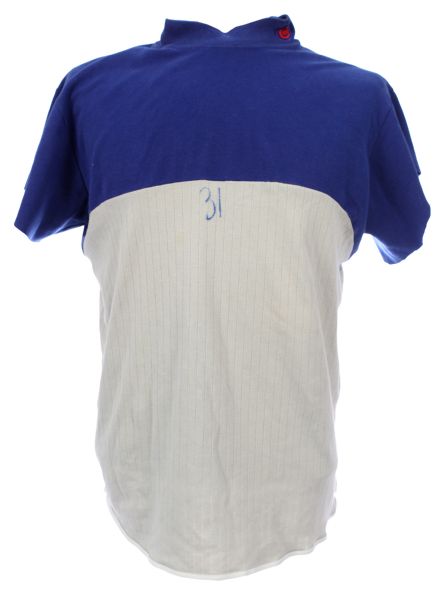2004-06 Greg Maddux Chicago Cubs Game Worn Undershirt (MEARS LOA)