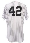 2008 Mariano Rivera New York Yankees Game Issued Home Jersey (MEARS LOA/Steiner Hologram)