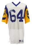 1980s circa Jack Reynolds Los Angeles Rams Road Jersey (MEARS LOA)