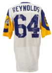 1980's circa Jack Reynolds Los Angeles Rams Road Jersey (MEARS LOA)