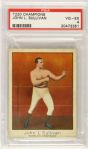 1910 John Sullivan World Heavyweight Champion T220 Champions Slabbed Trading Card (PSA 4 VG-EX)
