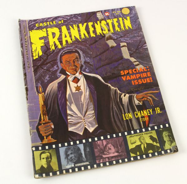 1964 Castle of Frankenstein No. 4 Special Vampire Issue