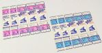 1982 Chicago White Sox Ghost ALCS & World Series Ticket Sheets - Lot of 2