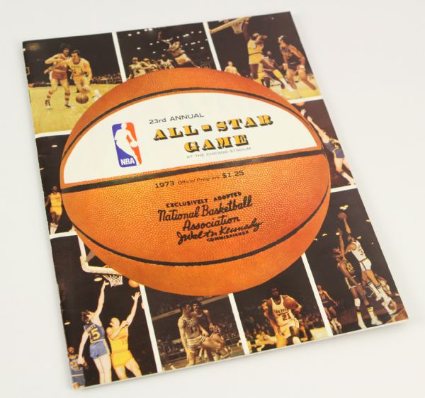 1973 NBA All Star Game Chicago Stadium Program