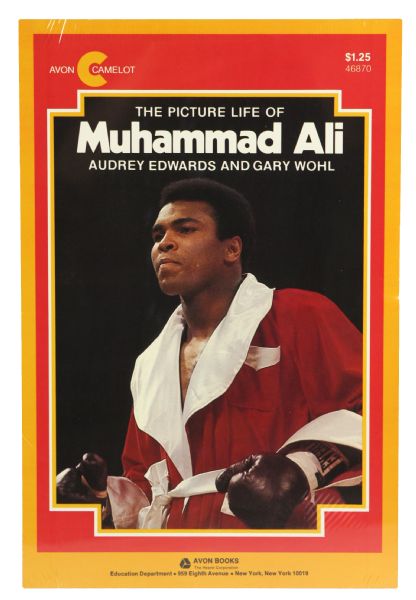 1976 The Picture Life of Muhammad Ali 10.5" x 16" Promotional Poster